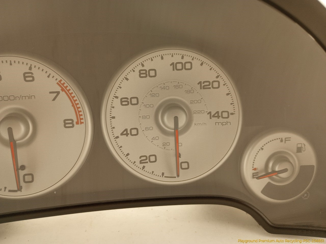 Acura RSX Instrument Cluster Speedometer