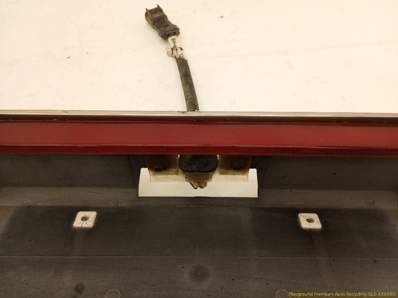 Cadillac Allante Trunk License Plate Light & Handle Trim