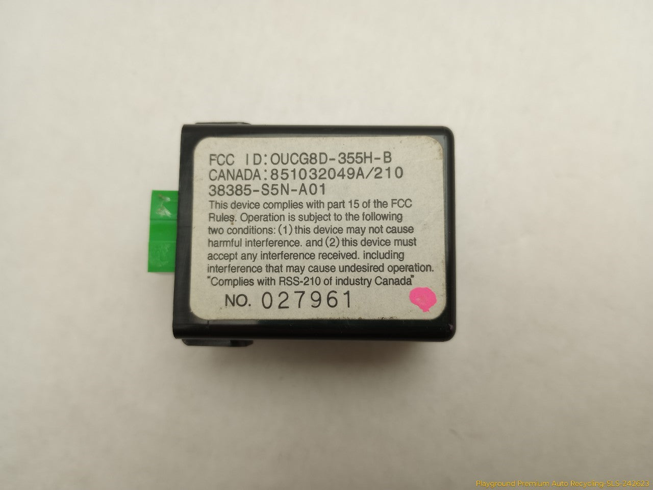 Acura RSX Keyless Entry Control Module