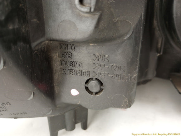 Acura RSX Driver Left Head Lamp