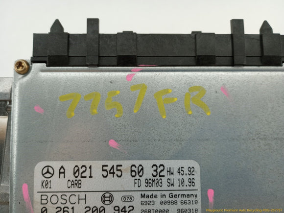 Mercedes SL320 Engine Diagnostic Control Module