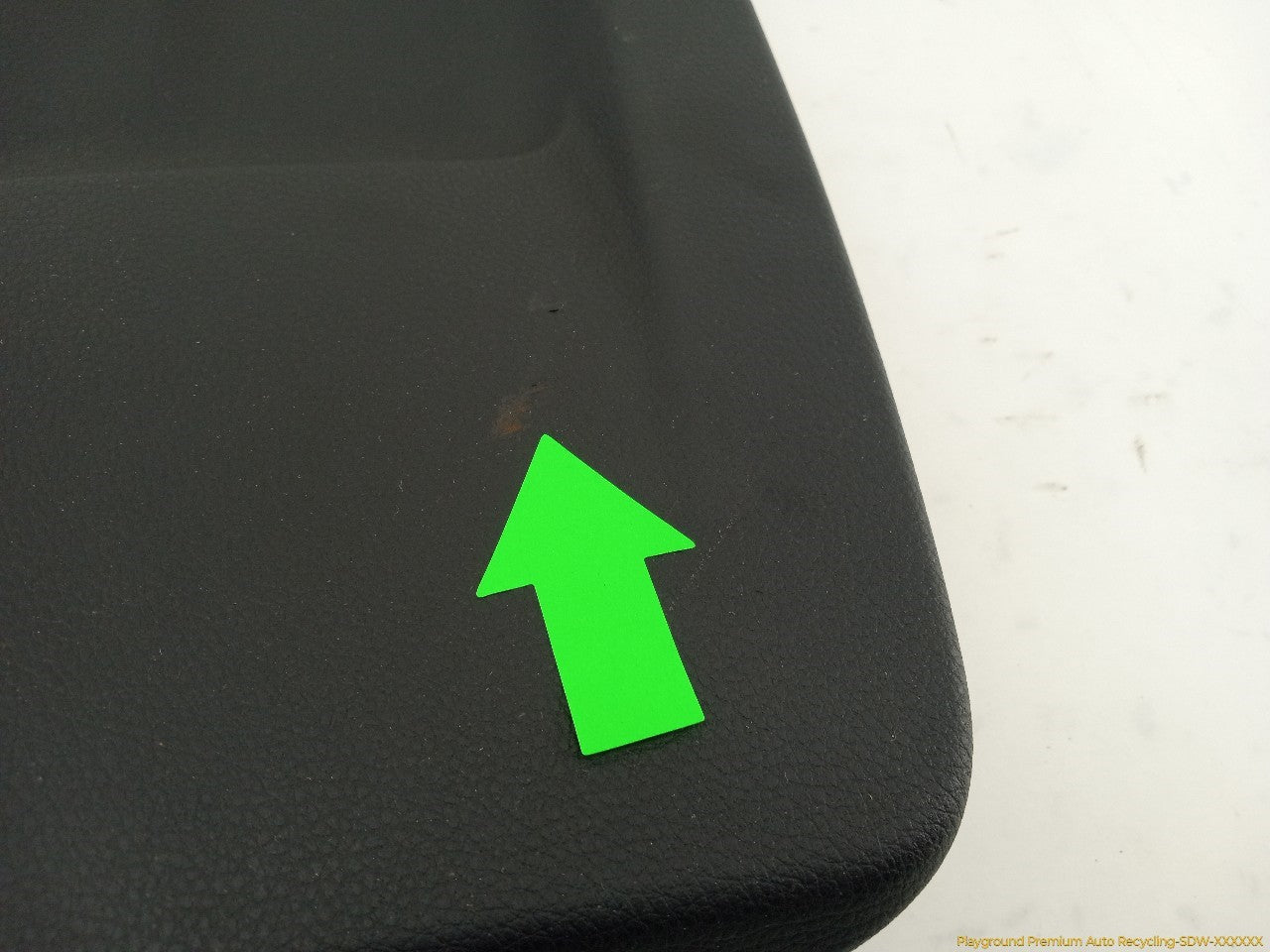 BMW 328I Passenger Right Front Seat Back Plate Trim