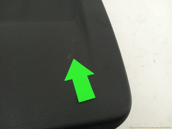 BMW 328I Passenger Right Front Seat Back Plate Trim