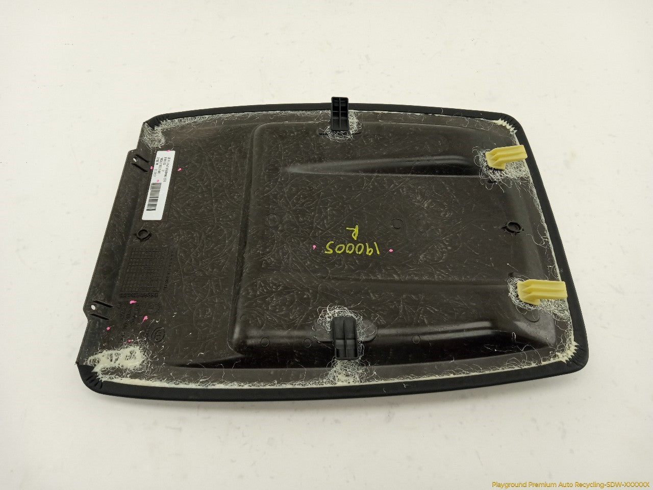 BMW 328I Passenger Right Front Seat Back Plate Trim