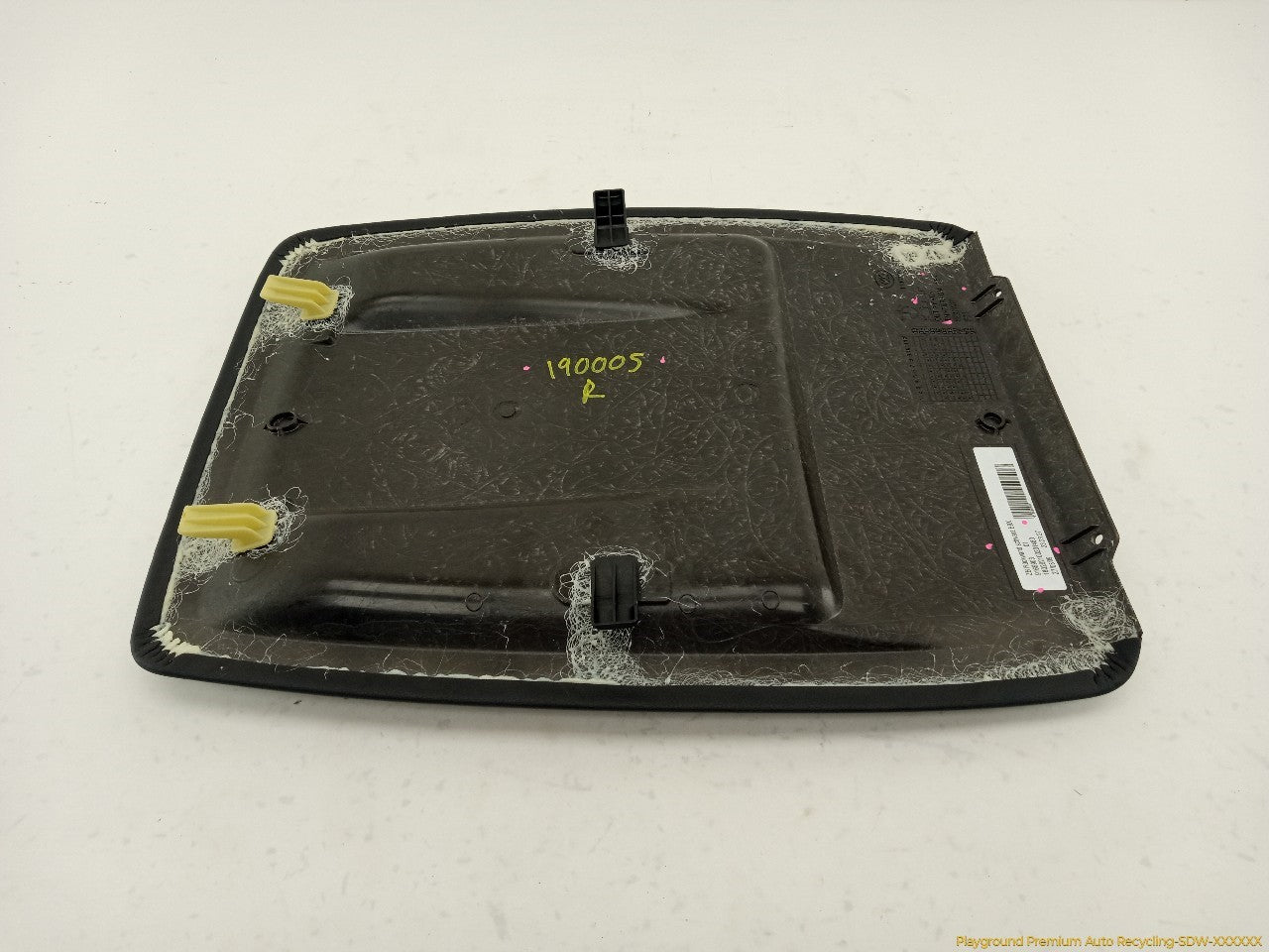 BMW 328I Passenger Right Front Seat Back Plate Trim