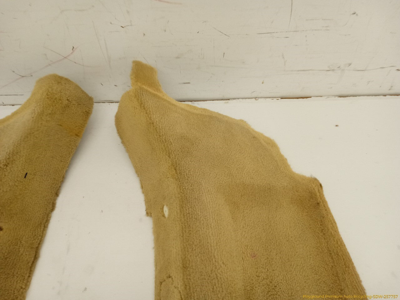 Mercedes SL320 Pair Of Rear Door Sill Carpet Trim