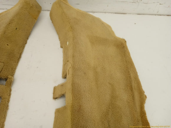 Mercedes SL320 Pair Of Rear Door Sill Carpet Trim