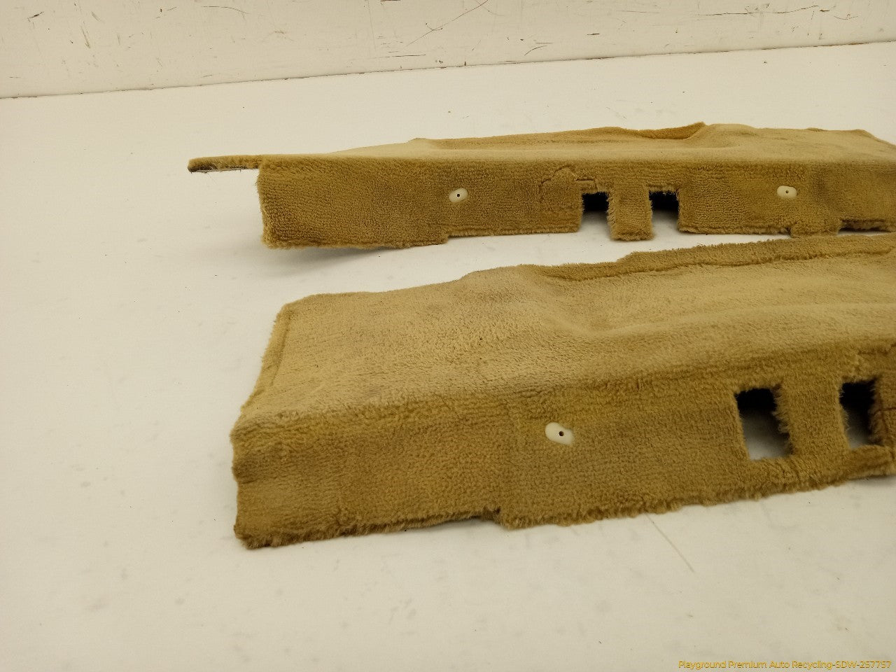 Mercedes SL320 Pair Of Rear Door Sill Carpet Trim