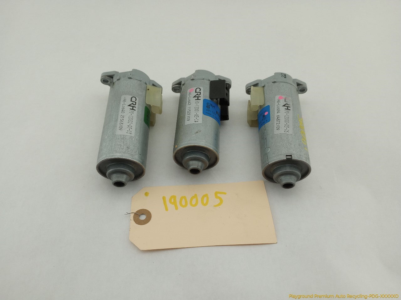 BMW 328I Set Of 3 Passenger Right Front Seat Motors - 0