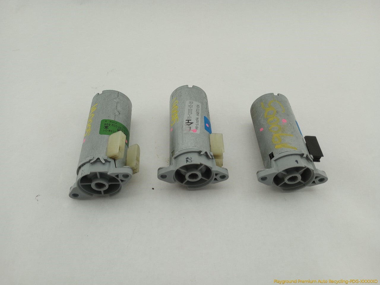 BMW 328I Set Of 3 Passenger Right Front Seat Motors