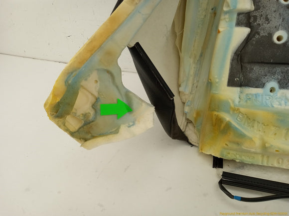 BMW 328I **AS IS** Driver Left Front Upper Seat Cushion