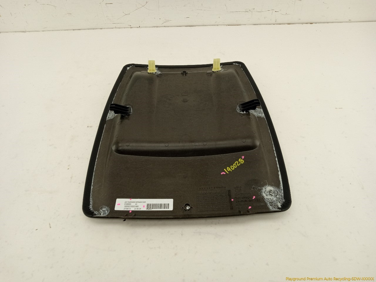 BMW 328I Passenger Right Front Seat Back Plate Trim