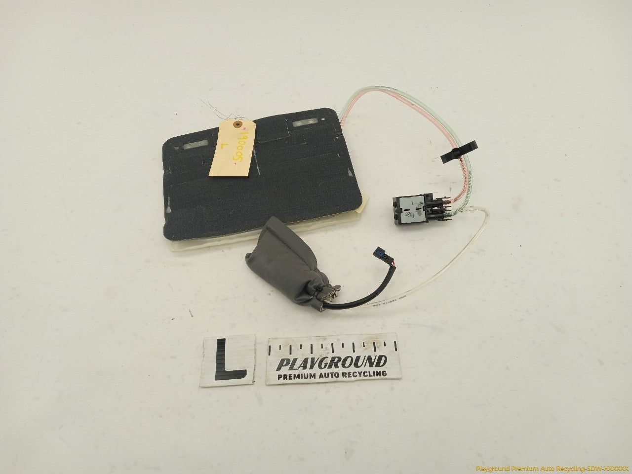 BMW 328I Driver Left Front Lumbar Lordosis Pad