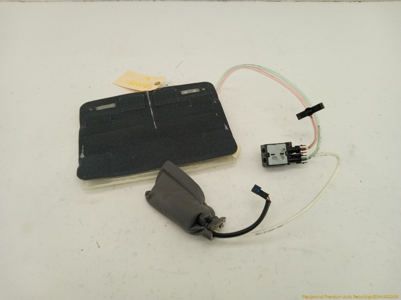 BMW 328I Driver Left Front Lumbar Lordosis Pad