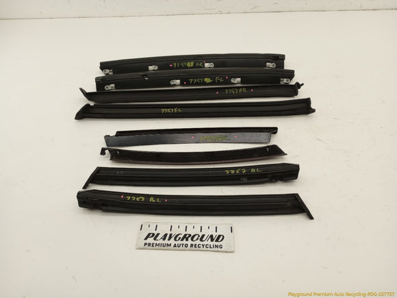 Mercedes SL320 Set Of 8 Convertible Top Moldings