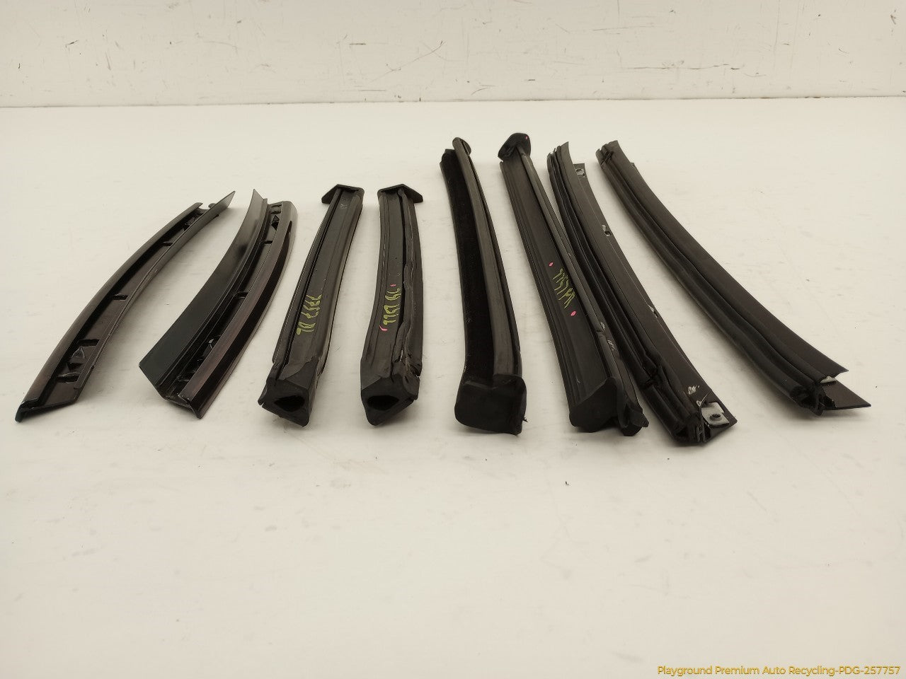 Mercedes SL320 Set Of 8 Convertible Top Moldings