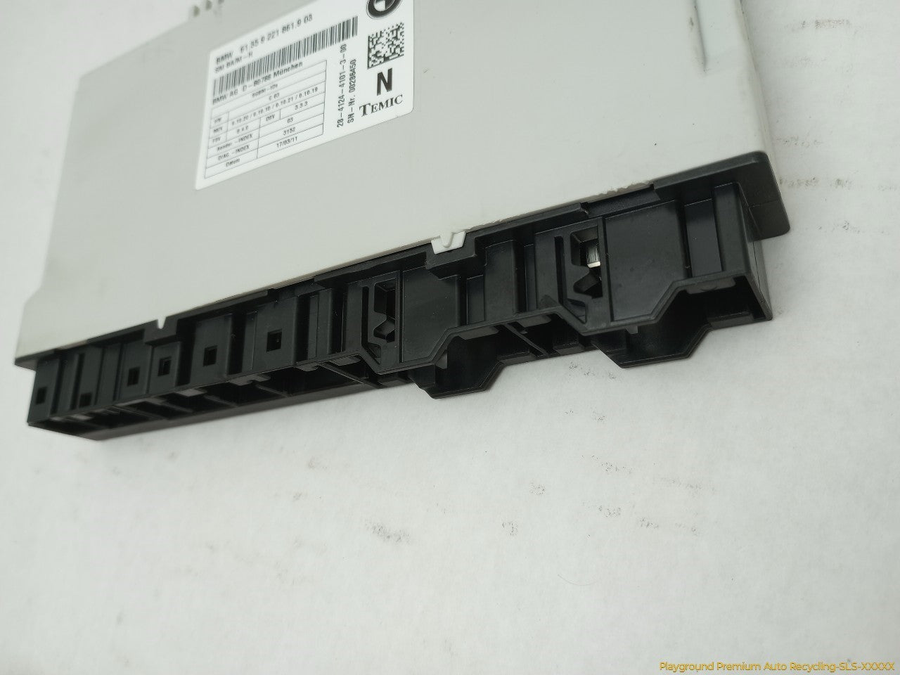 BMW 328I Passenger Right Front Seat Control Module