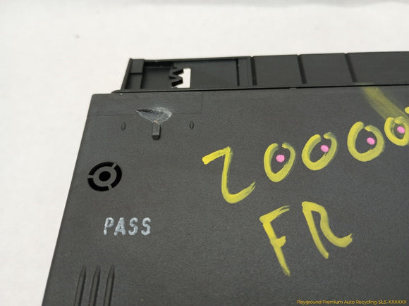 BMW 535I Passenger Right Front Seat Control Module