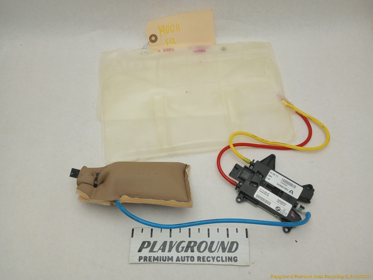 BMW 328I Passenger Right Front Lumbar Lordosis Pad