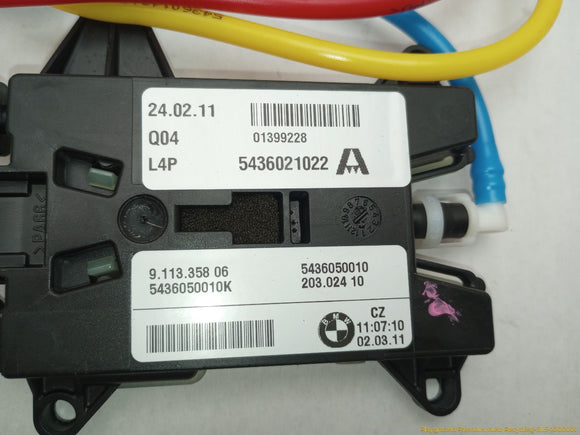 BMW 328I Passenger Right Front Lumbar Lordosis Pad