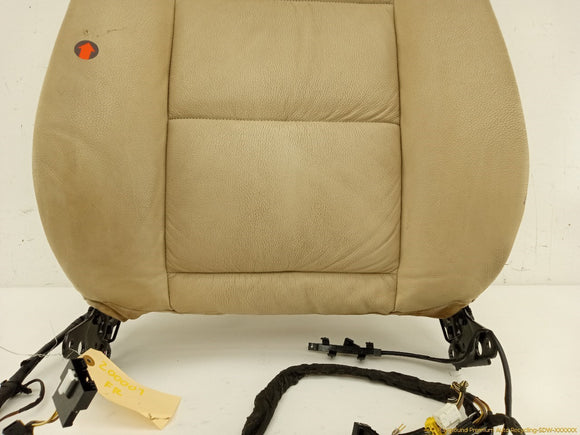BMW 535I Passenger Right Front Upper Seat Cushion