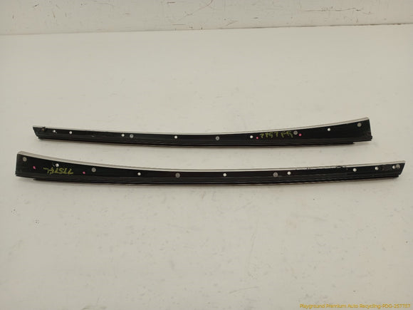 Mercedes SL320 Pair Of Front Window Sweep Molding