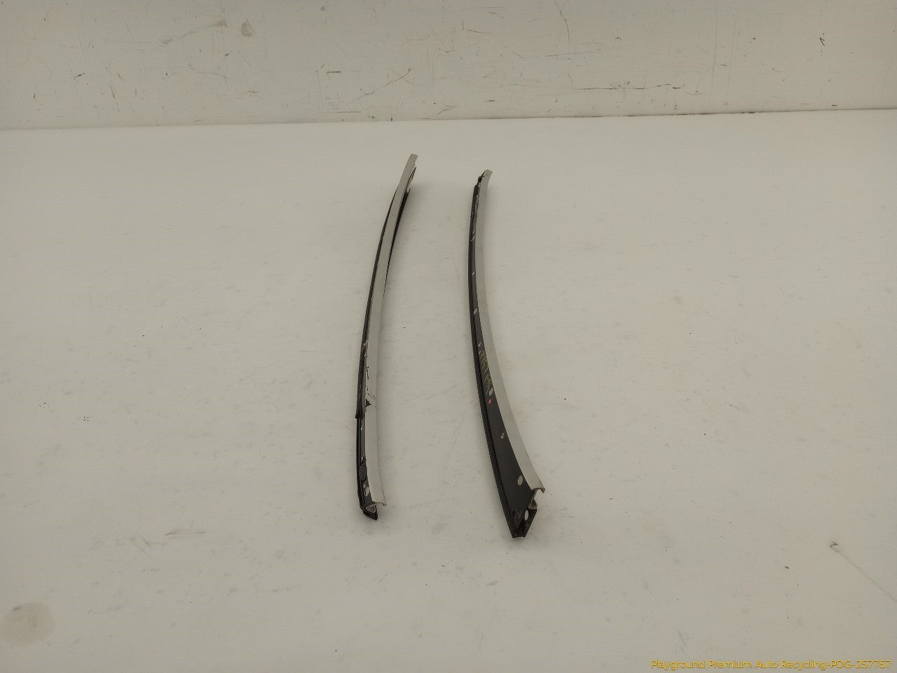 Mercedes SL320 Pair Of Front Window Sweep Molding