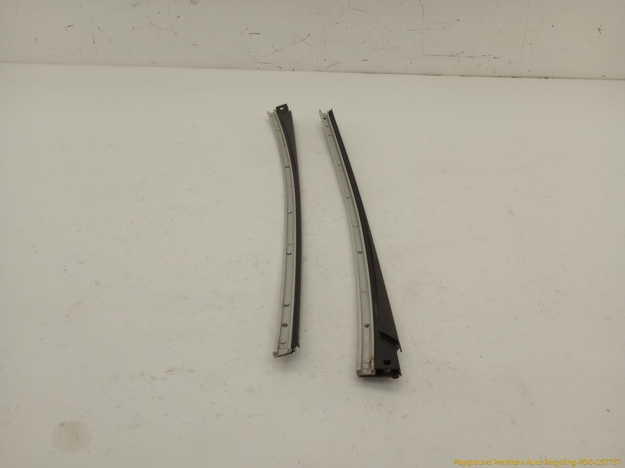 Mercedes SL320 Pair Of Front Window Sweep Molding