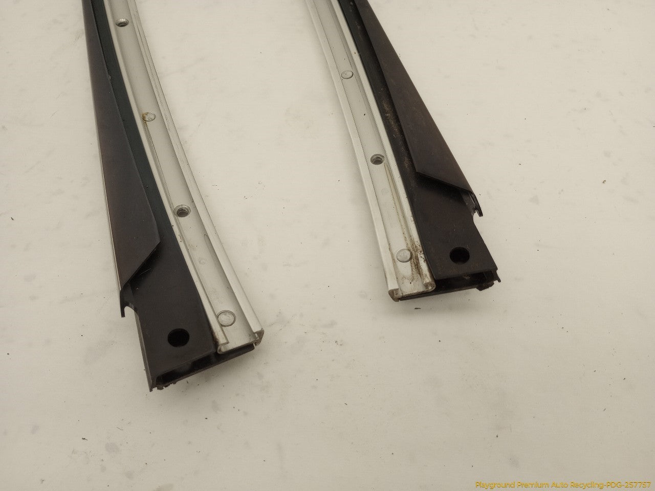 Mercedes SL320 Pair Of Front Window Sweep Molding