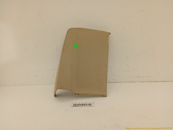 Mercedes SL320 Passenger Right Front Seat Backrest Cover Trim