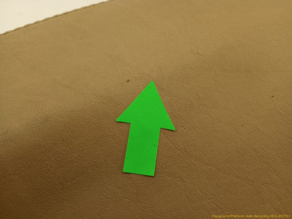 Mercedes SL320 Passenger Right Front Seat Backrest Cover Trim