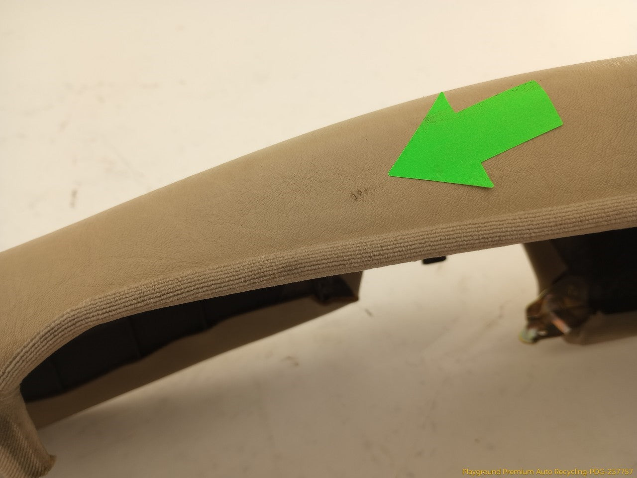 Mercedes SL320 Passenger Right Front Seat Backrest Cover Trim