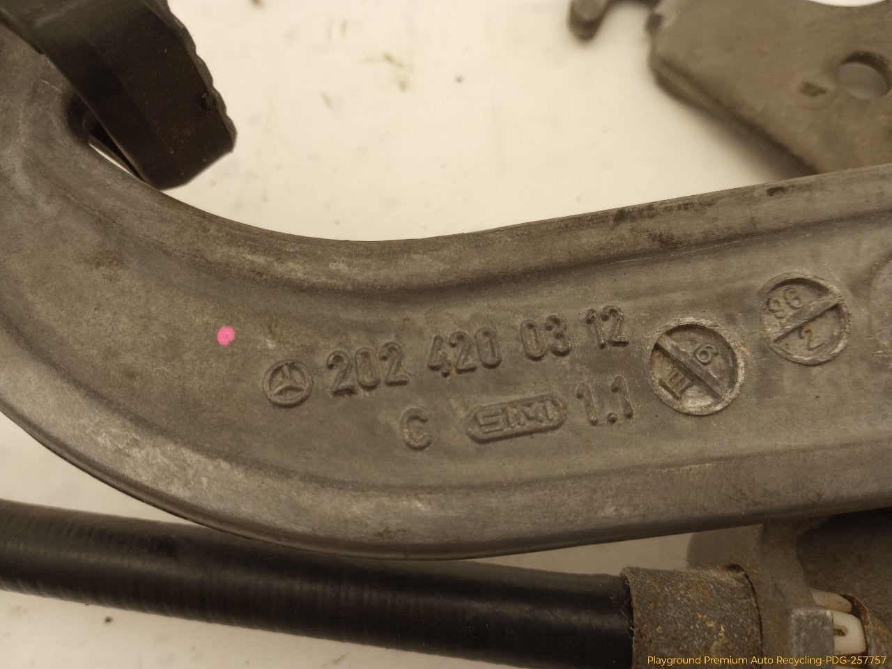 Mercedes SL320 Emergency Parking Brake Pedal