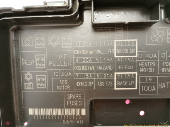 Acura RSX Engine Fuse Box