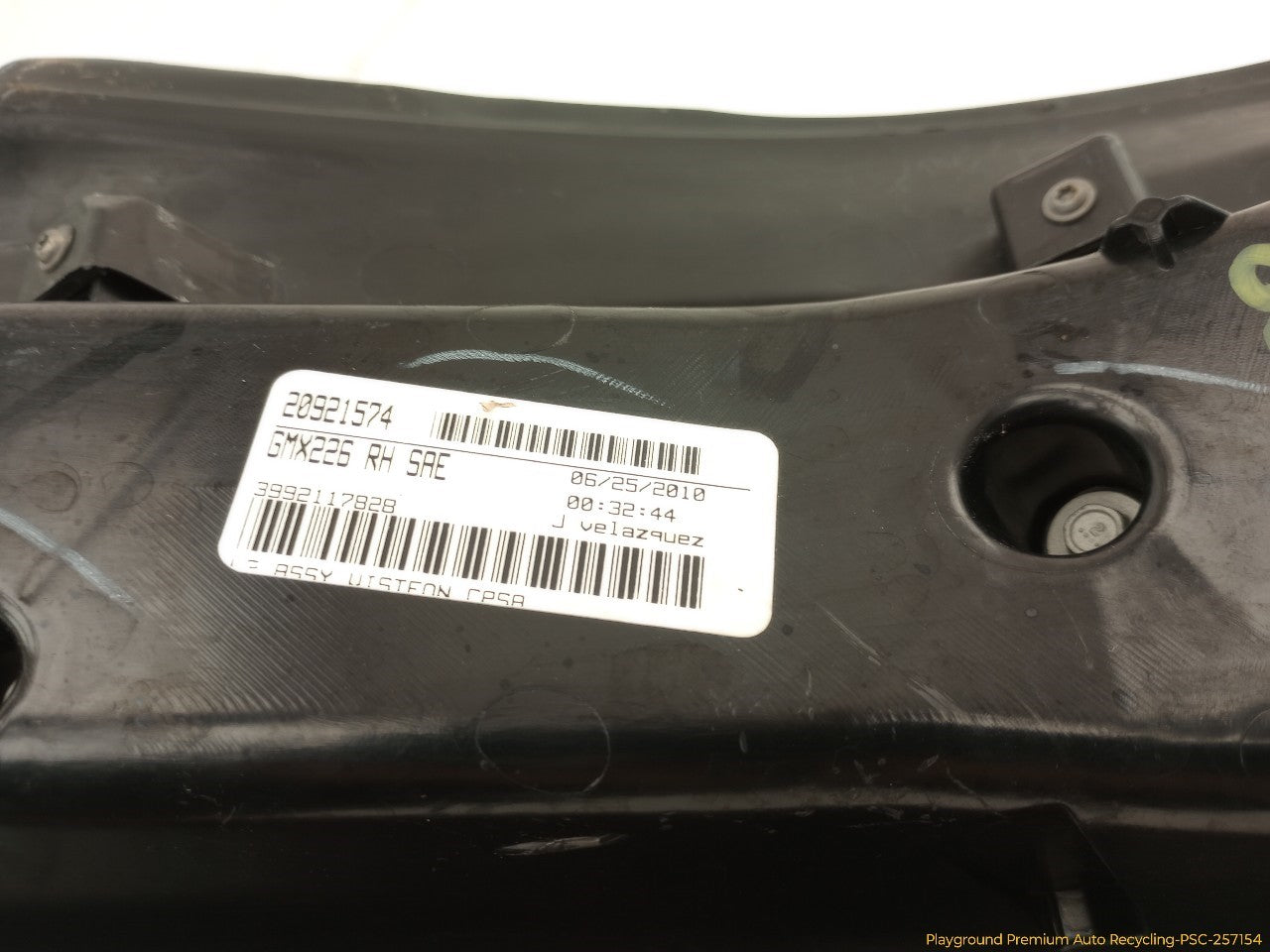 Cadillac CTS Passenger Right Rear Tail Lamp