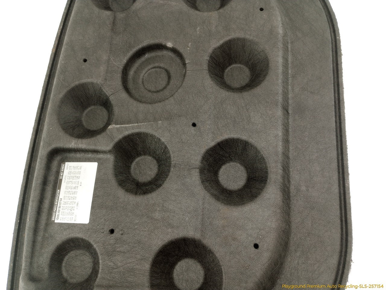Cadillac CTS Trunk Spare Tire Floor Carpet