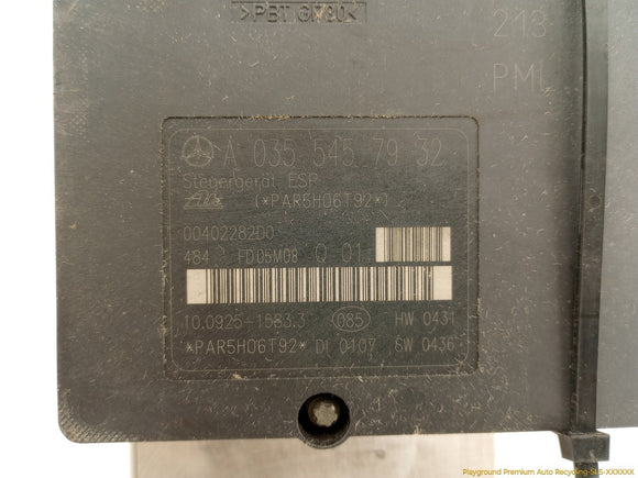Mercedes SLK350 ABS Pump