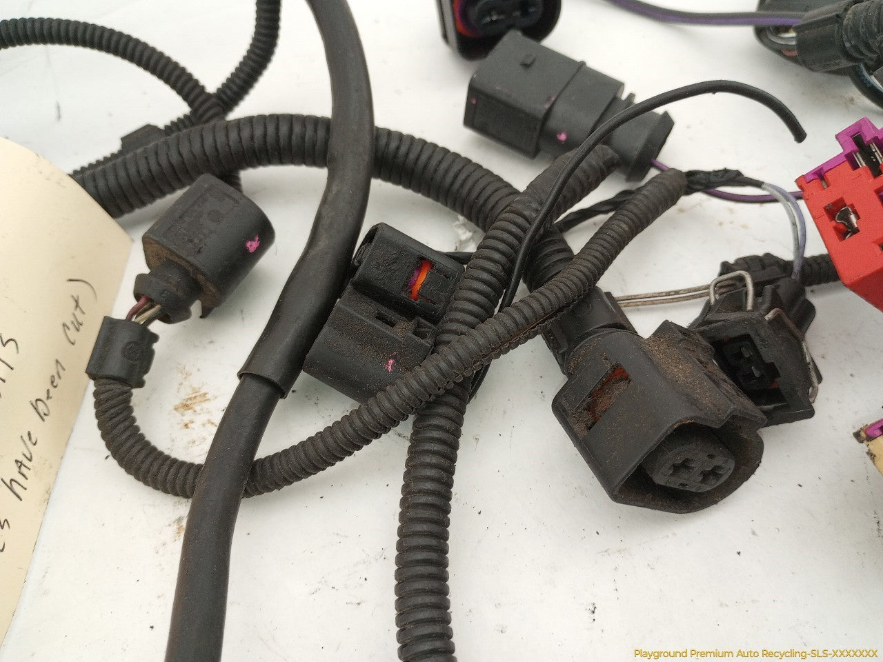 Audi TT Engine Wiring Harness Pigtails