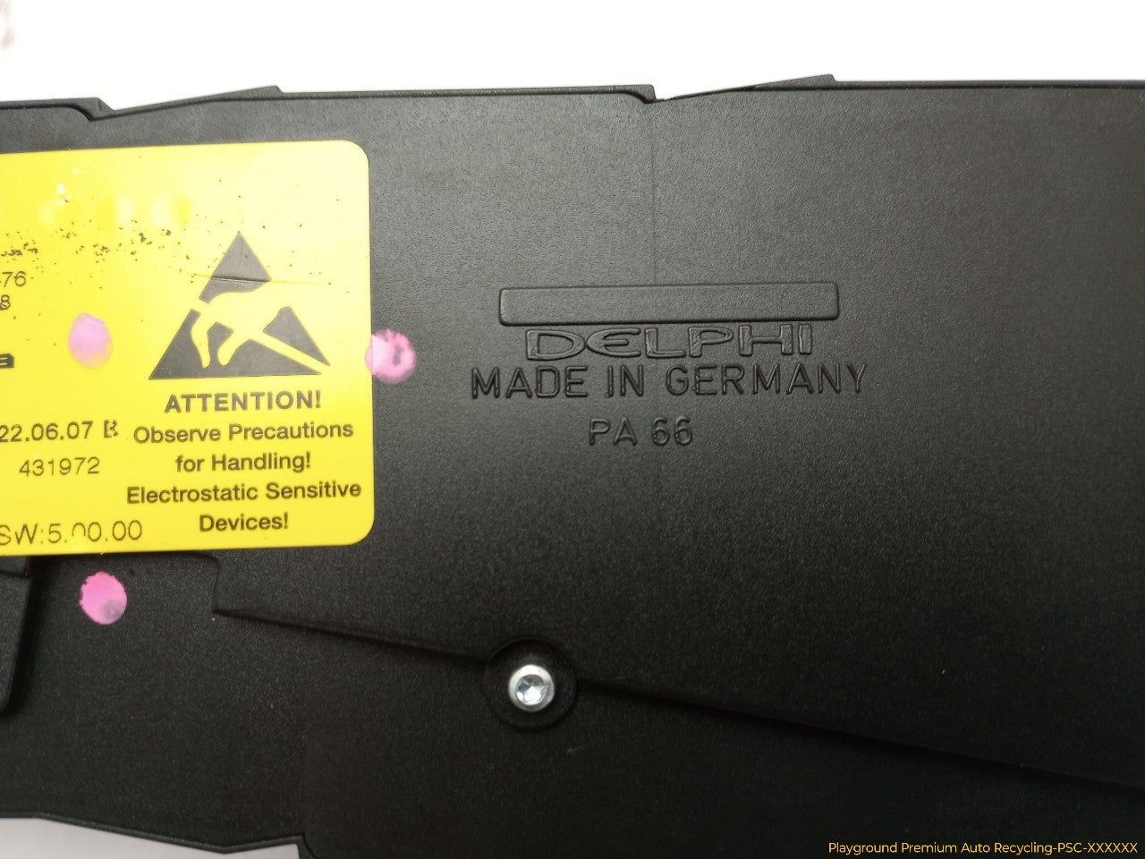 BMW 528I Passenger Right Front Seat Adjustment Switch