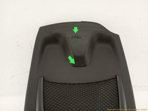 BMW 328I Passenger Right Front Seat Back Plate Trim