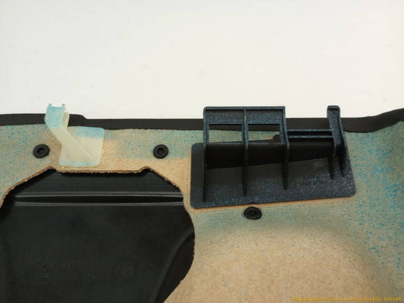 BMW 328I Passenger Right Front Seat Back Plate Trim