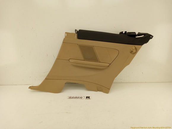 Cadillac CTS Passenger Right Rear Quarter Trim