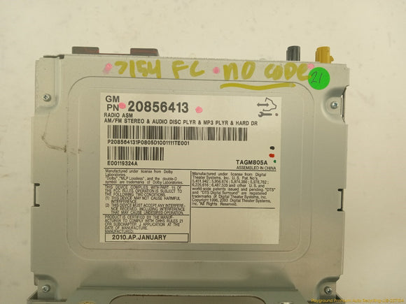 Cadillac CTS Satellite Radio Audio Receiver