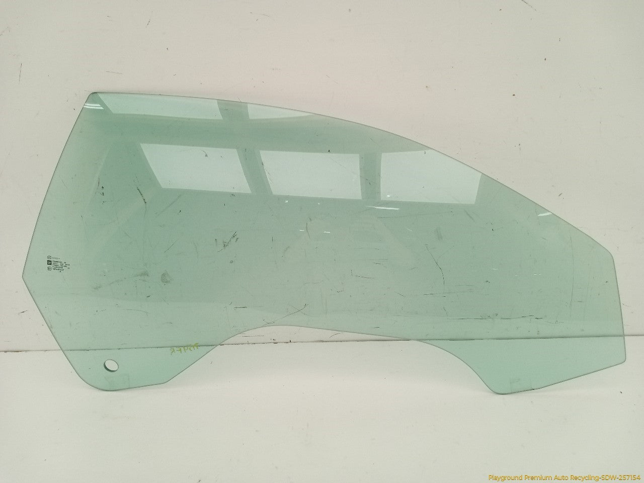 Cadillac CTS Passenger Right Front Door Window Glass - 0