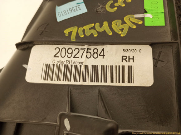 Cadillac CTS Pair Of C Pillar Trim