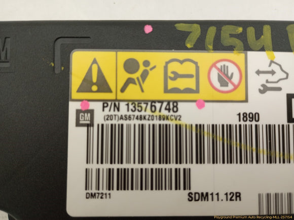Cadillac CTS Airbag Control Module