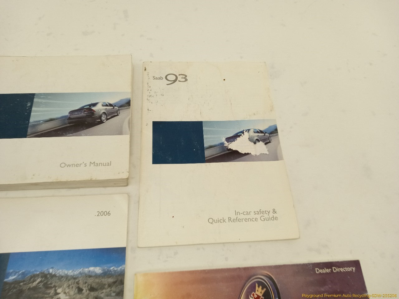 Saab 903 Owners Manual Booklet