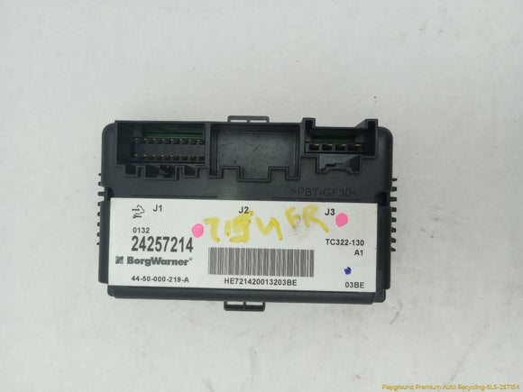 Cadillac CTS Transfer Case Control Module