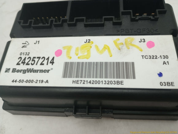 Cadillac CTS Transfer Case Control Module