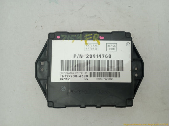Cadillac CTS Temperature Control Module